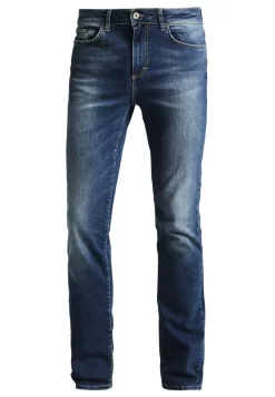 Pier One Jeans A SigarettaWashed Dark Blue Uomo Jeans PI922GA0M-K11 -Pier One a50c76bb7abb42f898d09733f52d63c1
