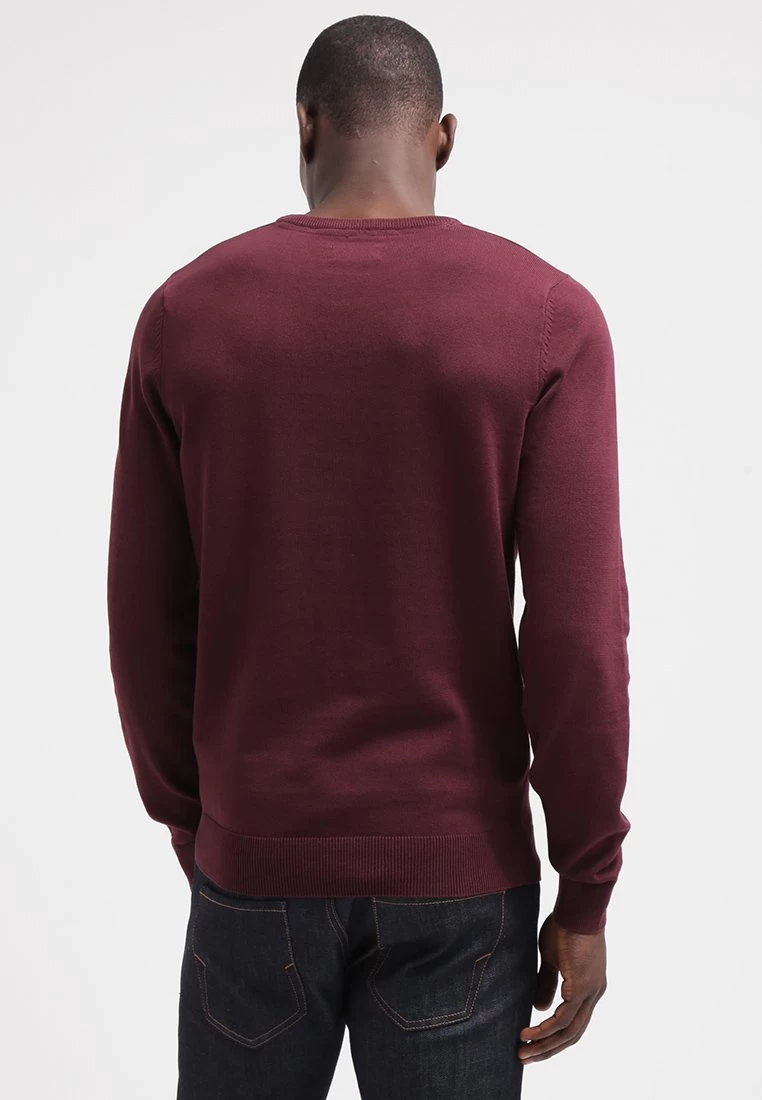 Pier One Basic Crewneck - Maglione - Bordeaux 3 Pier One Basic Crewneck - Maglione - Bordeaux - immagine 3