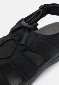 Pier One Leather - Sandali Da Trekking - Black -Pier One ab894321bfec480fbf3db5c6bf0d1f1f scaled