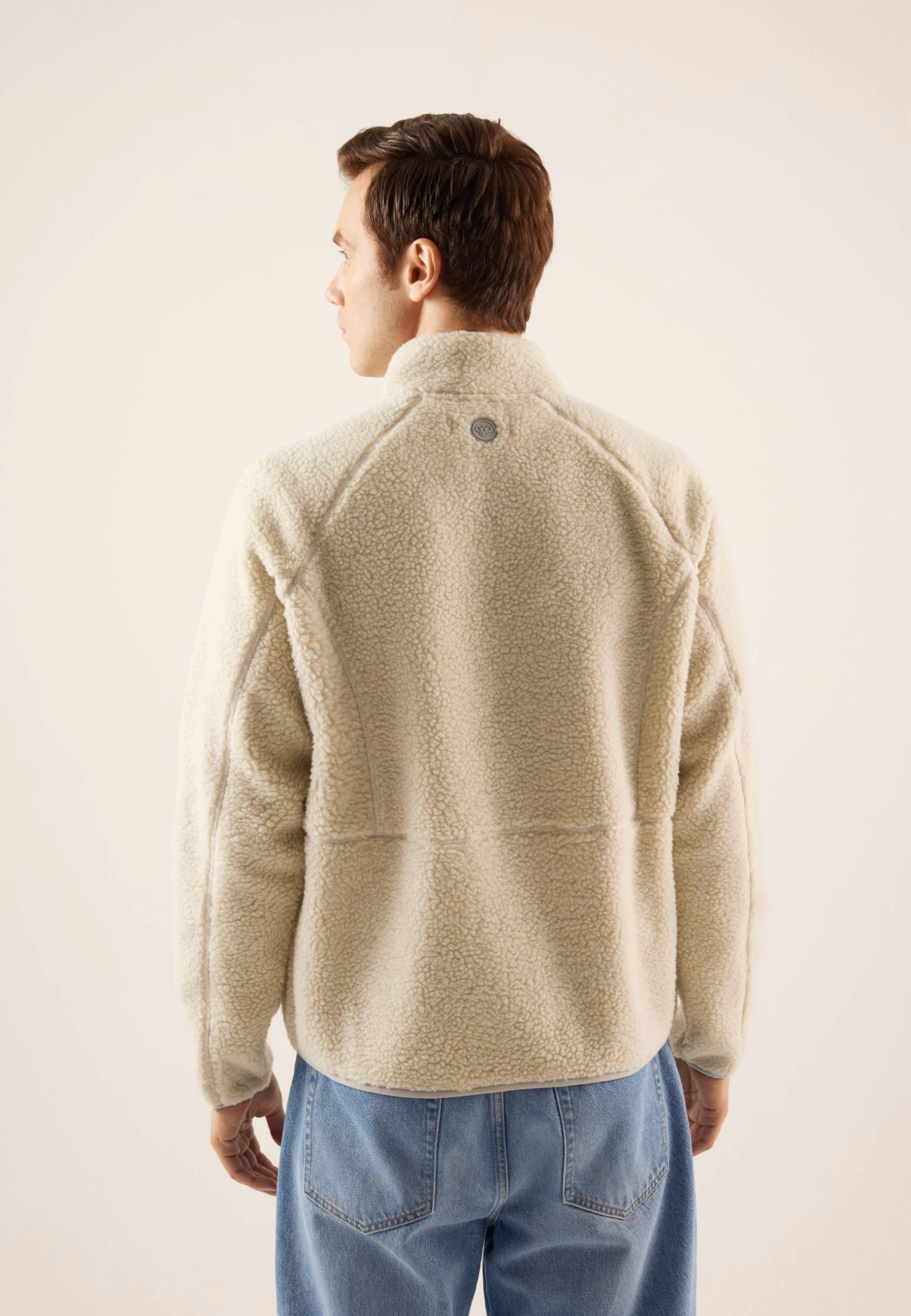 Pier One Giacca In PileBeige Uomo Maglieria E Felpe PI922S0HR-B11 3 Pier One Giacca In PileBeige Uomo Maglieria E Felpe PI922S0HR-B11 - immagine 3