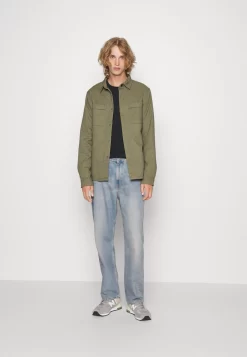 Pier One 5 PackMaglietta A Manica LungaWhite/Dark Blue/Black Uomo T-shirt E Polo PI922O0RB-A13