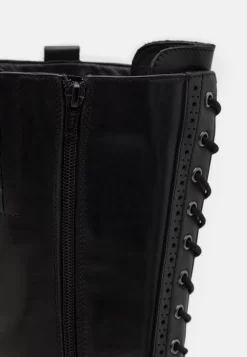 Pier One Leather Stivali Con I LacciBlack Donna Stivali PI911A0HJ-Q11 -Pier One b8da54ccb4074354a201ca4451b08720 scaled