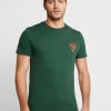 Pier One T-Shirt Con StampaDark Green Uomo T-shirt E Polo PI922O09R-M11