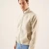 Pier One Giacca In PileBeige Uomo Maglieria E Felpe PI922S0HR-B11