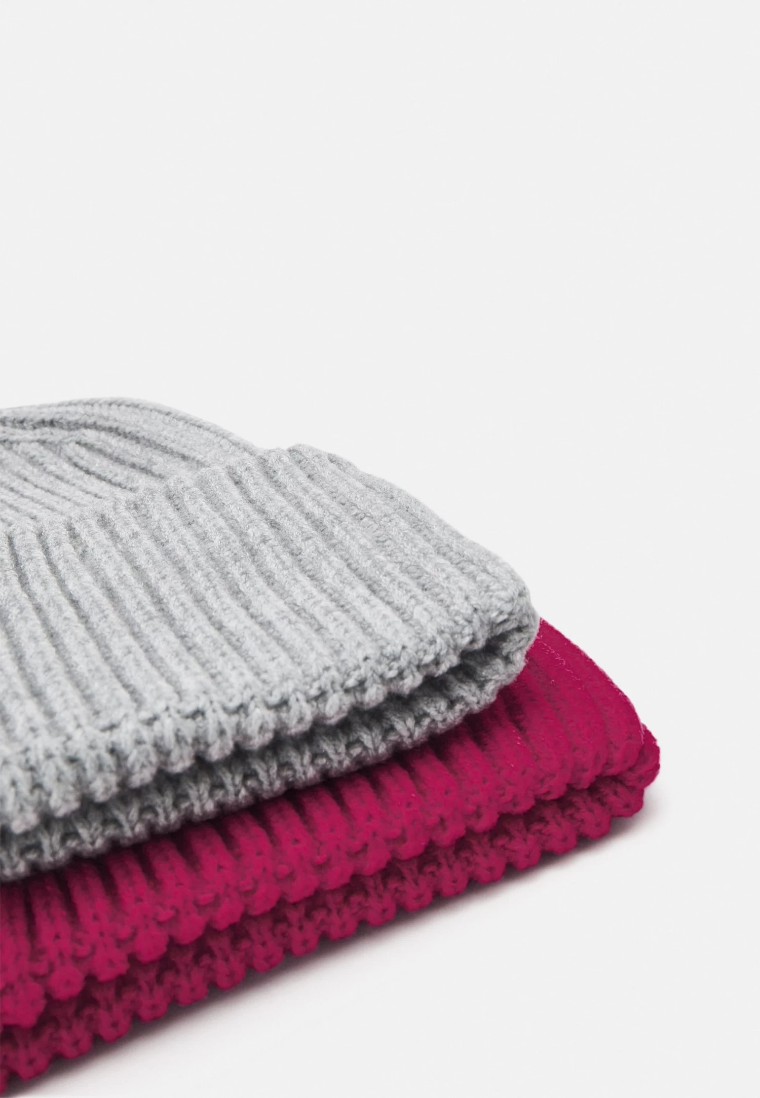 Pier One Unisex 2 Pack - Berretto - Red/Grey 3 Pier One Unisex 2 Pack - Berretto - Red/Grey - immagine 3