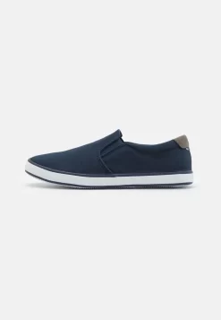 Pier One Unisex - Sneakers Basse - Dark Blue
