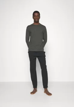 Pier One Pigiama - Black/Khaki