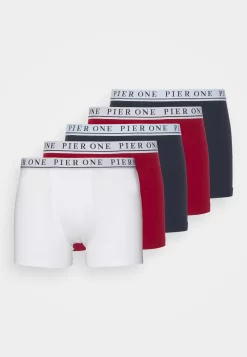 Pier One 5 Pack - Culotte - White/Red/Dark Blue -Pier One db26aa177e764bd993c9f694379f45c1 scaled