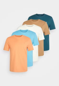 Pier One Unisex 5 PackT-Shirt BasicOff-White/Tan/Orange Uomo T-shirt E Polo PI921001I-A12 -Pier One dc4773aca5d7482f93de53f2692e5c29 scaled
