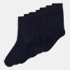 Pier One 7 Pack - Calze - Dark Blue