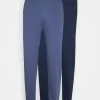 Pier One 2 PackPantaloni Del PigiamaDark Blue/Blue Uomo Per La Notte PI982L00I-K12