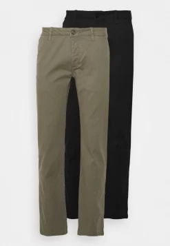 Pier One 2 Pack - Chino - Black/Olive 10 Pier One 2 Pack - Chino - Black/Olive -Pier One ebd10bb4afeb44f4b1e16c8a062cc5c1 scaled