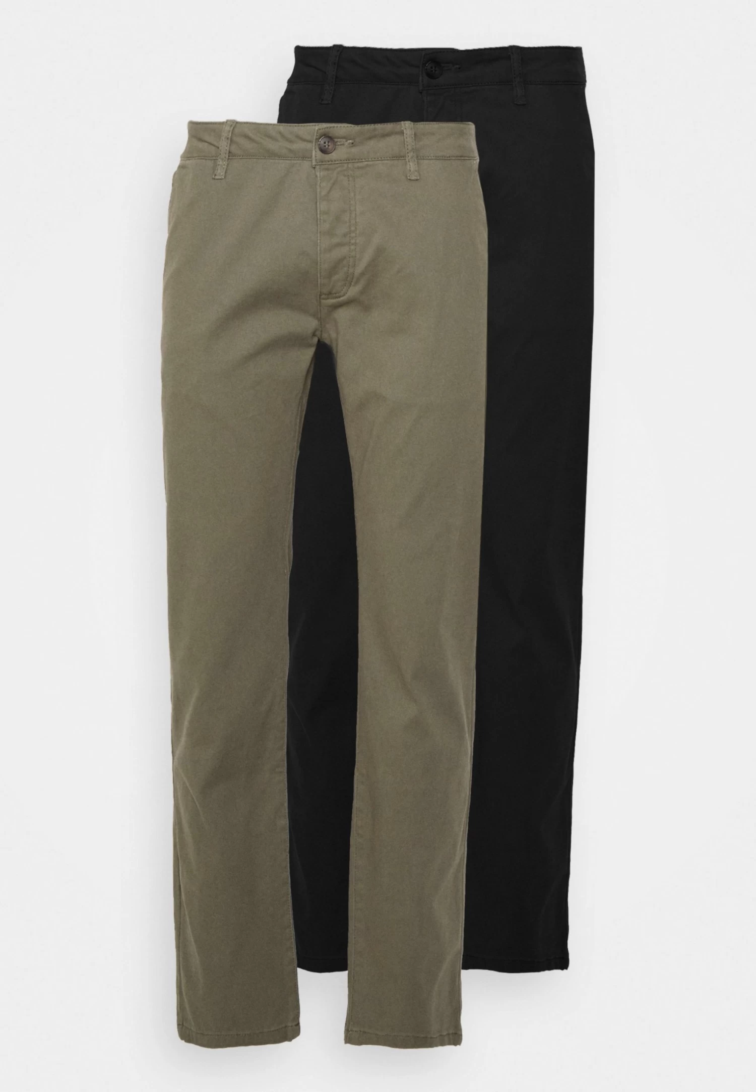 Pier One 2 Pack - Chino - Black/Olive 5 Pier One 2 Pack - Chino - Black/Olive - immagine 5