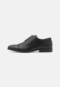 Pier One StringateBlack Uomo Scarpe Con I Lacci PI912M0E1-Q11