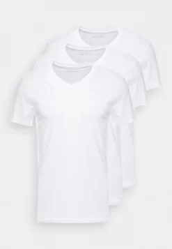 Pier One 3 Pack T-Shirt BasicWhite Uomo T-shirt E Polo PI922O0GO-A12 -Pier One f303a530b2ca4ce1b1fd875519edd597 scaled