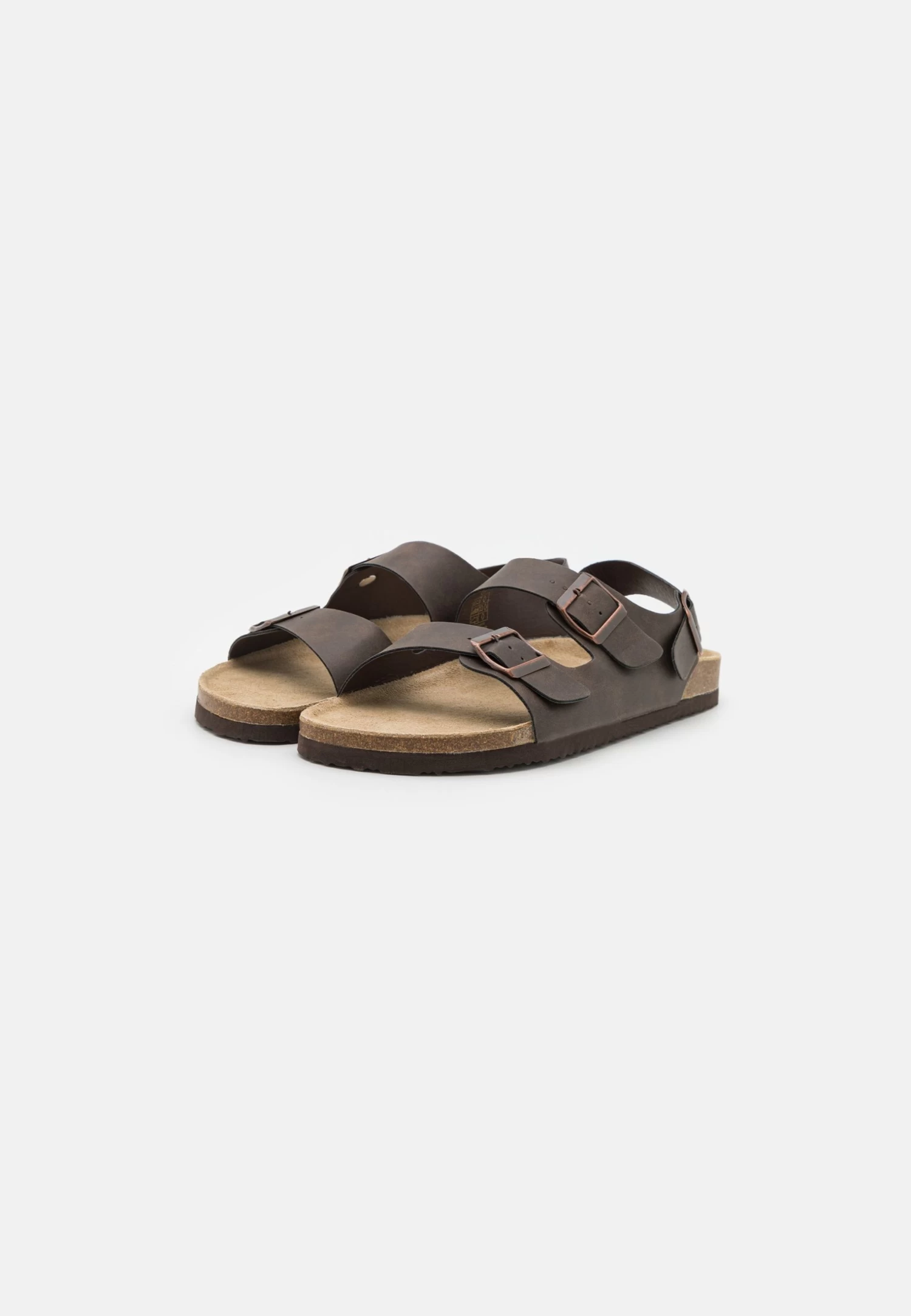 Pier One Unisex - Sandali - Dark Brown 2 Pier One Unisex - Sandali - Dark Brown - immagine 2