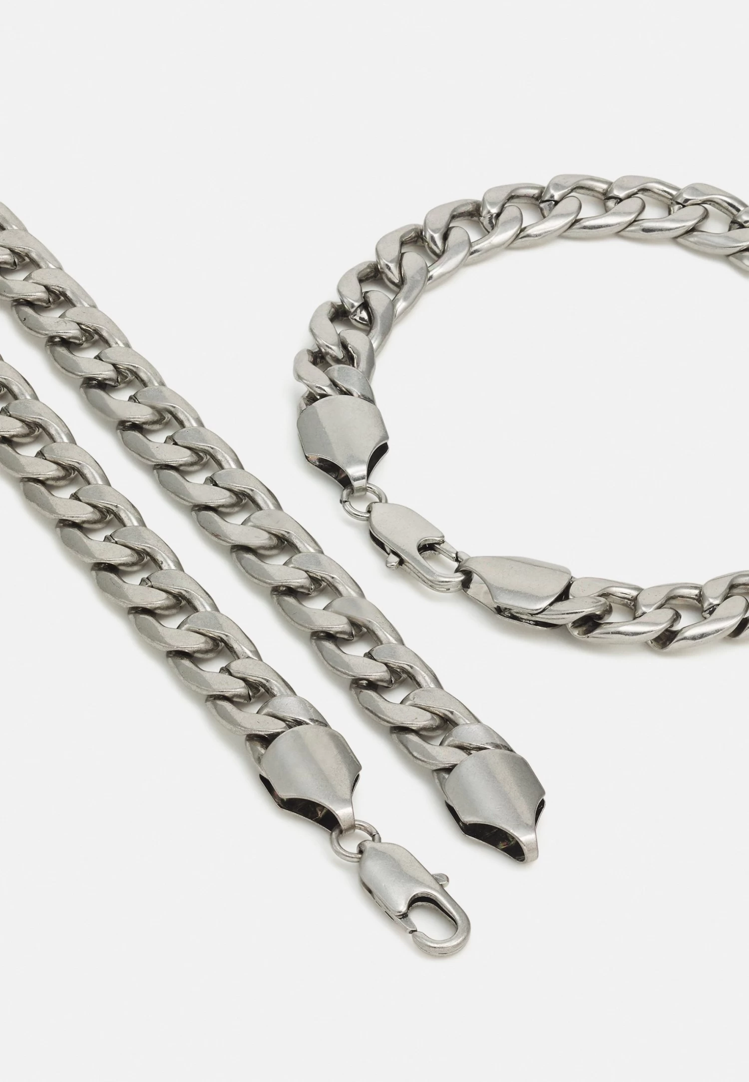 Pier One 2Pack Set - Collana - Silver-Coloured 2 Pier One 2Pack Set - Collana - Silver-Coloured - immagine 2