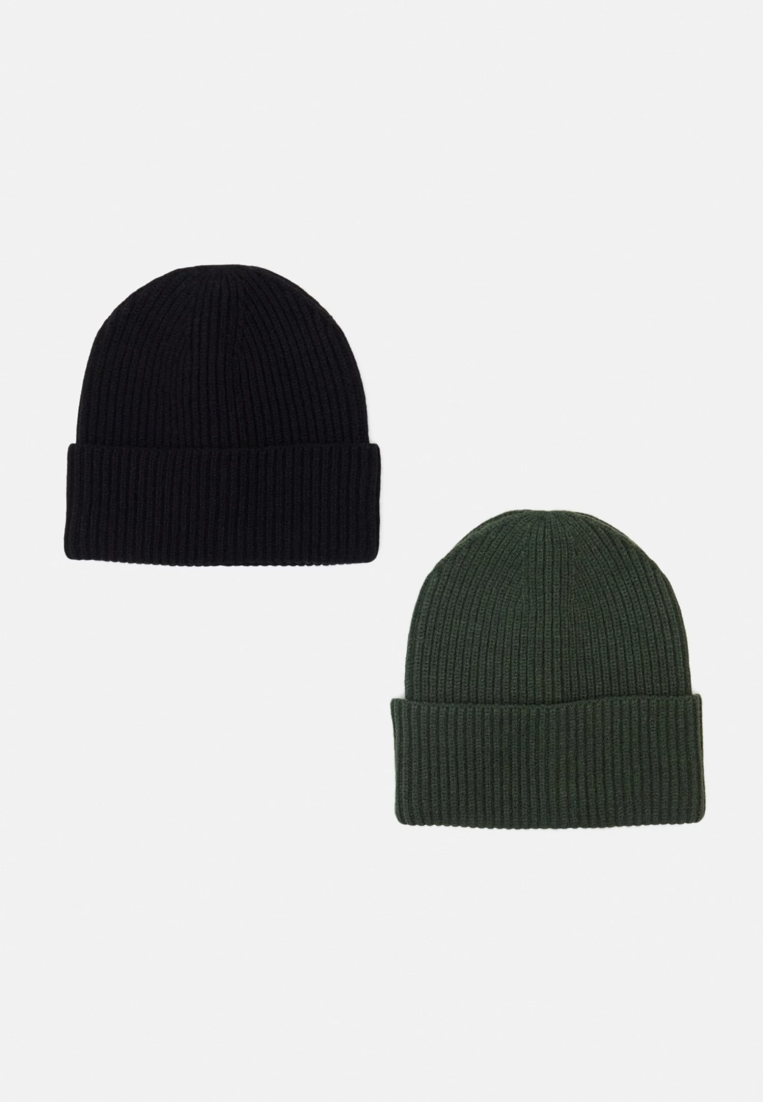 Pier One Unisex 2 PackBerrettoBlack/Khaki Uomo Cappellie Berretti PI954P00N-Q14 1 Pier One Unisex 2 PackBerrettoBlack/Khaki Uomo Cappellie Berretti PI954P00N-Q14