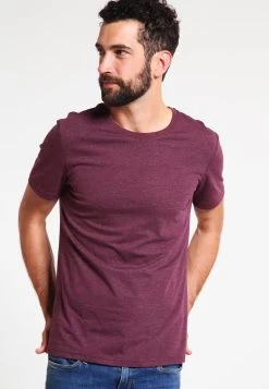 Pier One T-Shirt BasicBordeaux Melange Uomo T-shirt E Polo PI922O00I-G12
