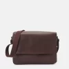 Pier One Leather Unisex - Borsa Porta Pc - Brown