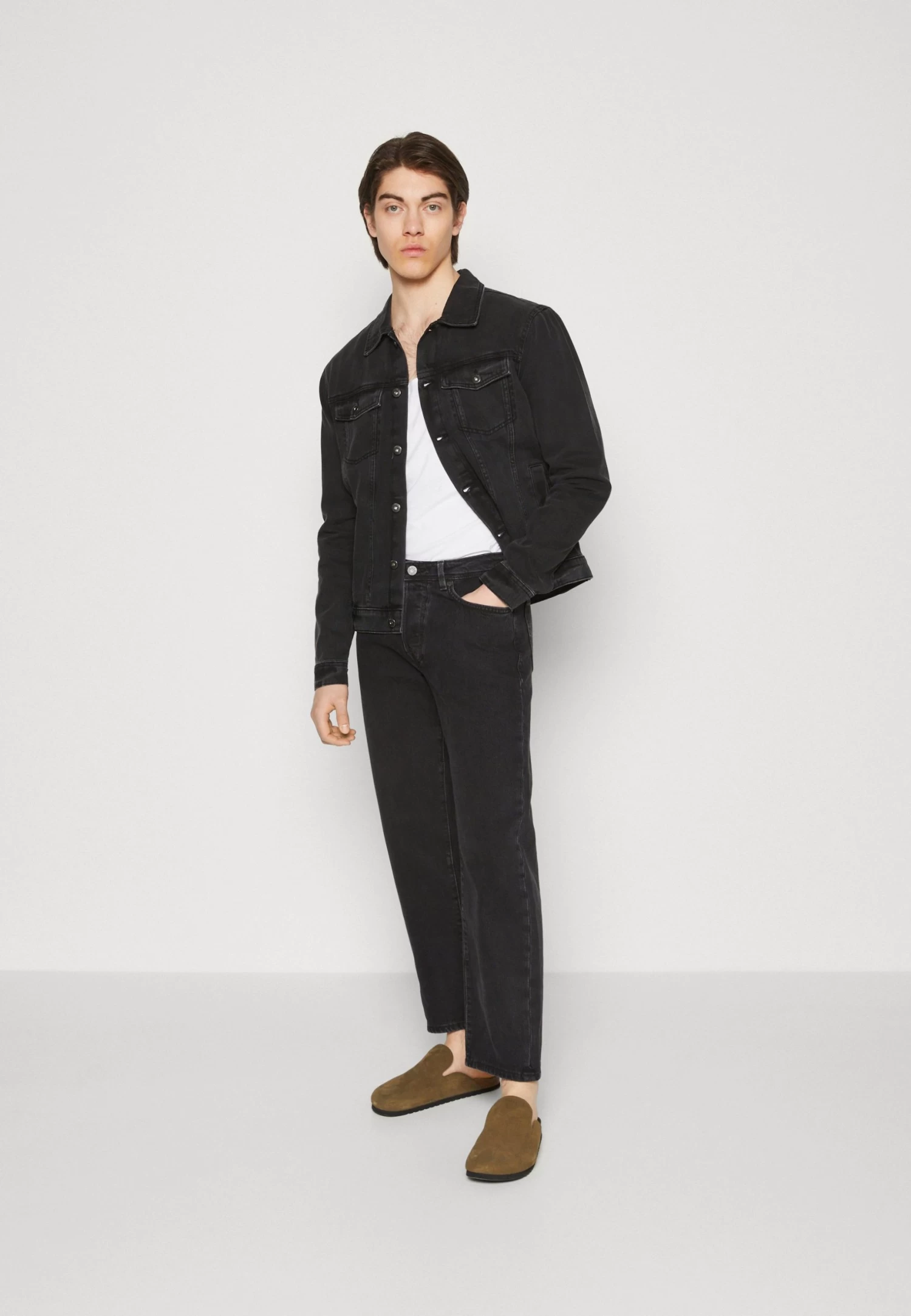 Pier One Giacca Di JeansBlack Uomo Giacche PI922T04N-Q11 2 Pier One Giacca Di JeansBlack Uomo Giacche PI922T04N-Q11 - immagine 2