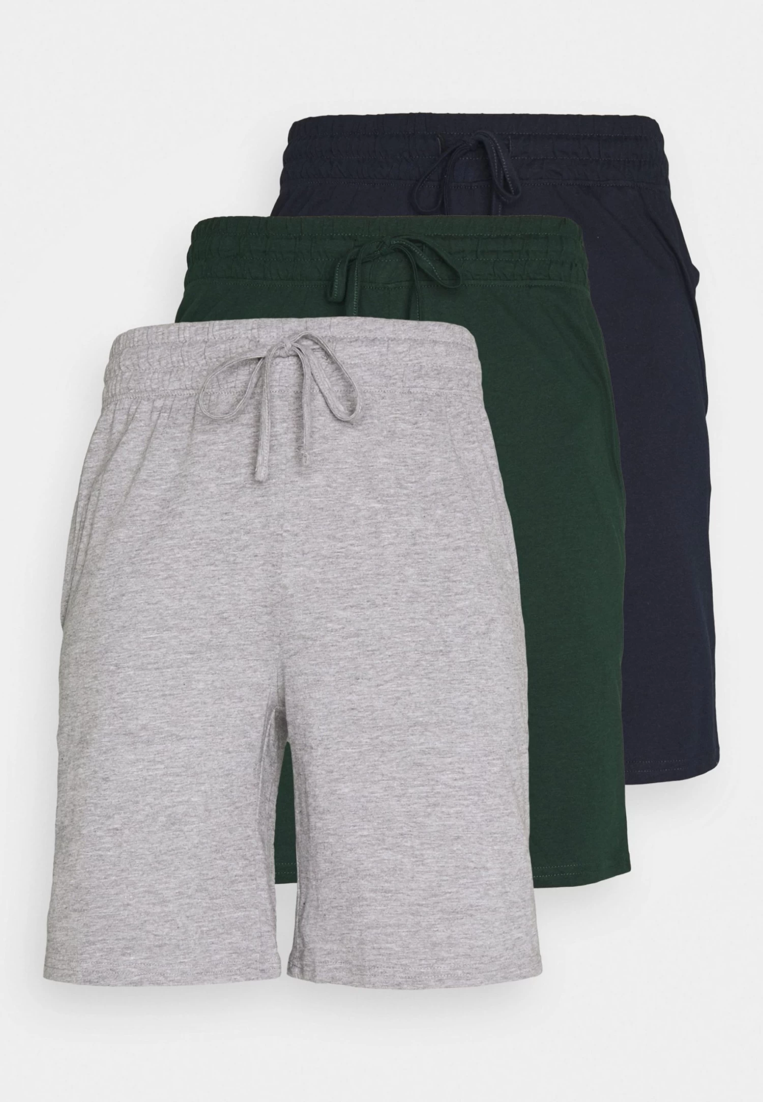 Pier One 3 PackPantaloni Del PigiamaDark Blue /Mottled Dark Grey/Dark Green Uomo Per La Notte PI982L00F-K13 1 Pier One 3 PackPantaloni Del PigiamaDark Blue /Mottled Dark Grey/Dark Green Uomo Per La Notte PI982L00F-K13