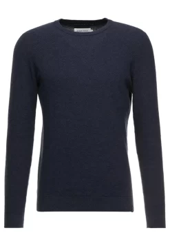 Pier One MaglioneMottled Dark Blue Uomo Maglieria PI922Q02G-K11 -Pier One feeaa3682f72428c933729fd756f715a scaled