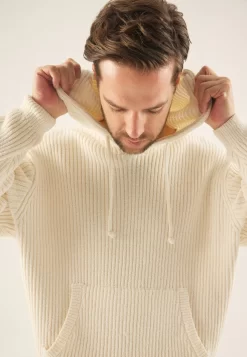 Pier One Felpa Con CappuccioOff-White Uomo Maglieria PI922Q0BU-A11 -Pier One ffb8acb8e352442ba8aab76f05d0c299 scaled