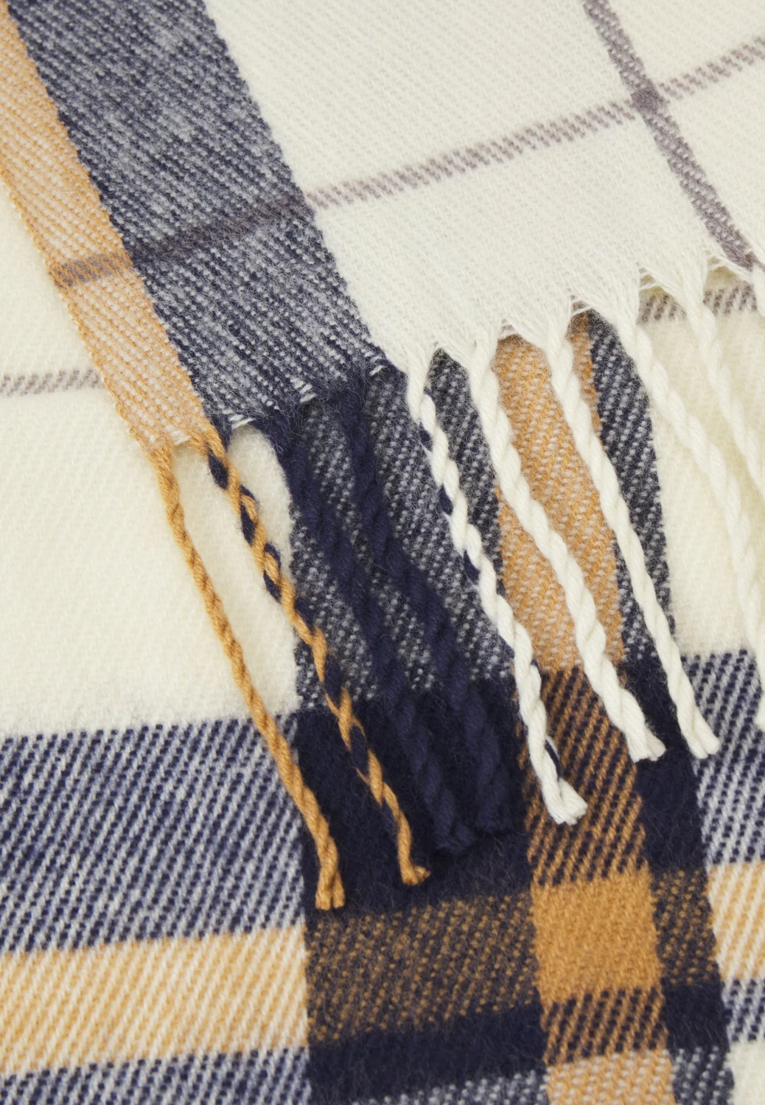 Pier One Unisex - Sciarpa - White/Dark Blue 3 Pier One Unisex - Sciarpa - White/Dark Blue - immagine 3